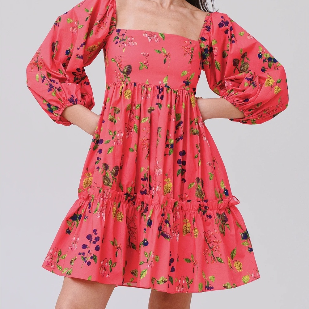 WORN ONCE Cara Cara NYC pink Sip Sip dress size S